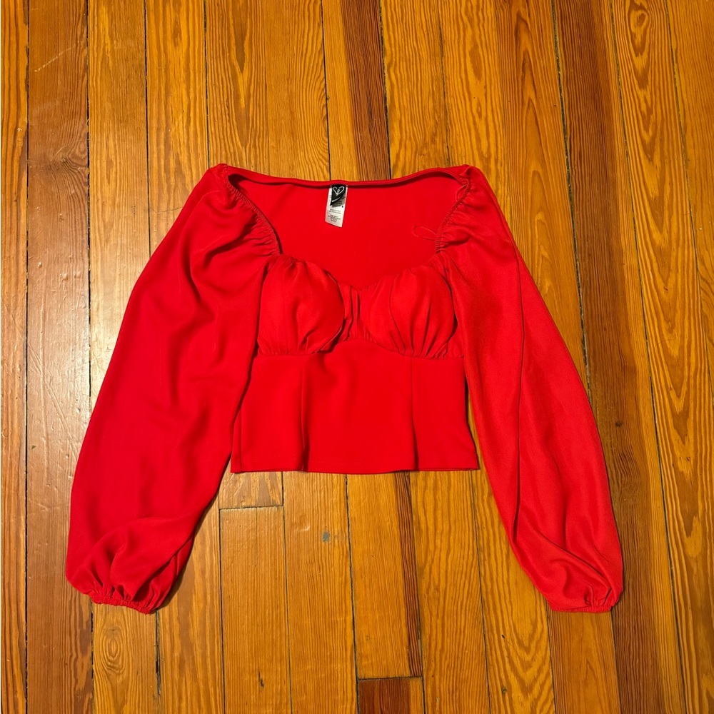 Windsor Vibrant Red Blouse